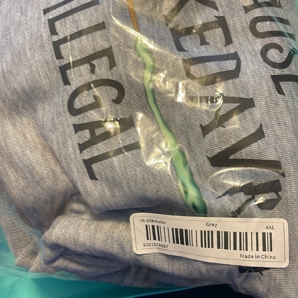 Harry Potter Sarcasm Avada Kedavra Wand Magic Gray Sweatshirt size 4XL - Picture 13 of 13